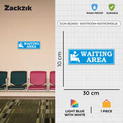 Reception Waiting Room Wall Board – Bold Letters