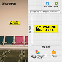 Professional Waiting Room Nameplate – Sleek Finish
