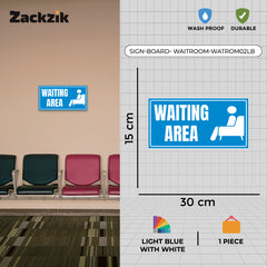 Vinyl Waiting Room Board – Easy to Mount Design