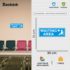 Acrylic Waiting Room Display Board – Easy Fixing