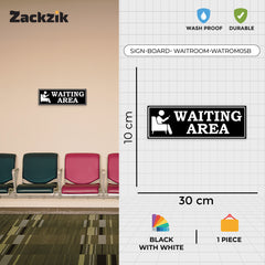 Reception Waiting Room Wall Board – Bold Letters