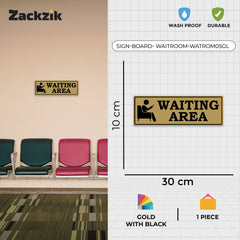 Reception Waiting Room Wall Board – Bold Letters