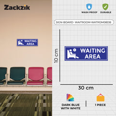 Professional Waiting Room Nameplate – Sleek Finish