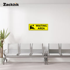 Professional Waiting Room Nameplate – Sleek Finish