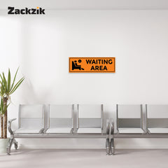 Professional Waiting Room Nameplate – Sleek Finish