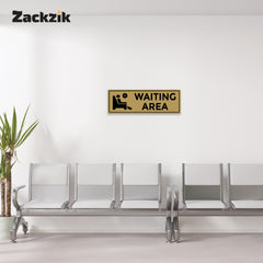 Professional Waiting Room Nameplate – Sleek Finish