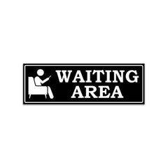 Reception Waiting Room Wall Board – Bold Letters