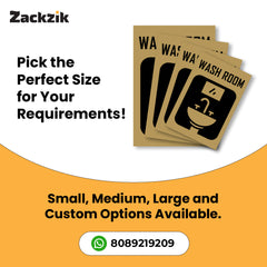 Waterproof & Durable Bathroom Indicator