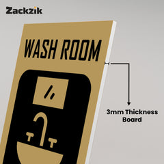 Waterproof & Durable Bathroom Indicator