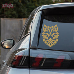 Majestic Wolf Design for Car Windows