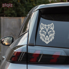 Majestic Wolf Design for Car Windows
