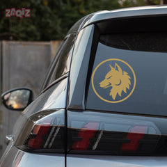 Mystical Wolf Design for Car Windows