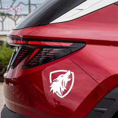 Fearless Wolf Badge for Vehicle Owners