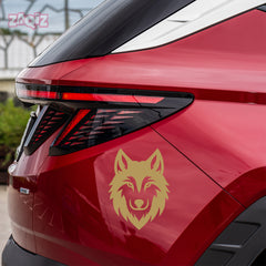 Alpha Wolf Decal for Road Safety
