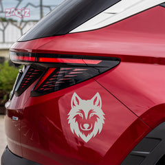Alpha Wolf Decal for Road Safety
