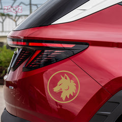 Mystical Wolf Design for Car Windows