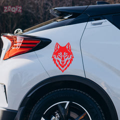Wild Wolf Adventure Sticker for Off-Roaders