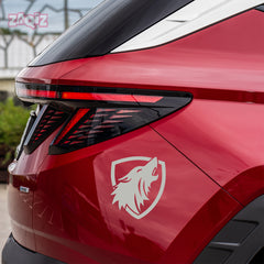 Fearless Wolf Badge for Vehicle Owners