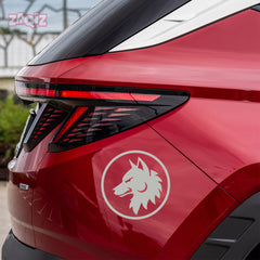 Mystical Wolf Design for Car Windows