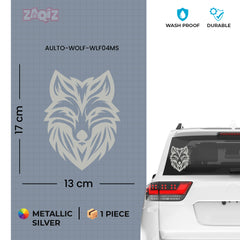 Majestic Wolf Design for Car Windows