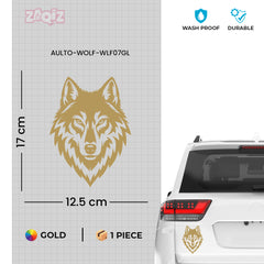 Wild Wolf Adventure Sticker for Off-Roaders