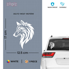 Stylish Wolf Badge for SUVs